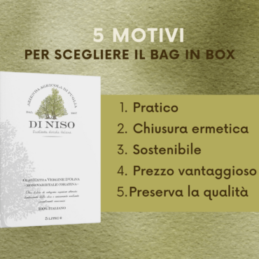 5 motivi per scegliere il Bag in Box